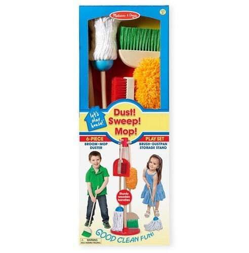 Melissa & Doug - Lets Play House! Dust, Sweep & Mop (Pre-Order)