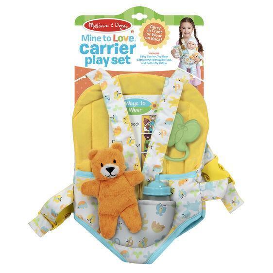 Melissa & Doug Mine To Love- Baby Carrier Doll Play Set (Pre-Order)