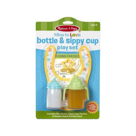 Melissa & Doug Mine To Love - Bottle & Sippy Cup Play Set (Pre-Order)
