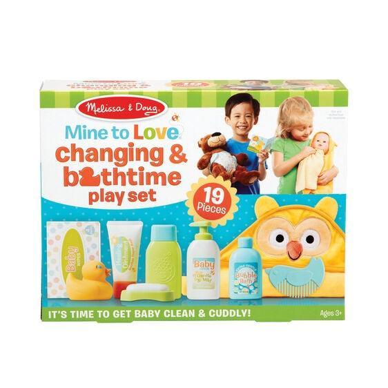 Melissa & Doug Mine To Love - Changing & Bath Time Play Set (Pre-Order)