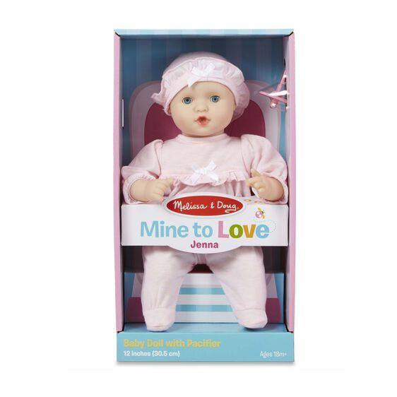 Melissa & Doug Mine To Love - Jenna 12" Doll (Pre-Order)