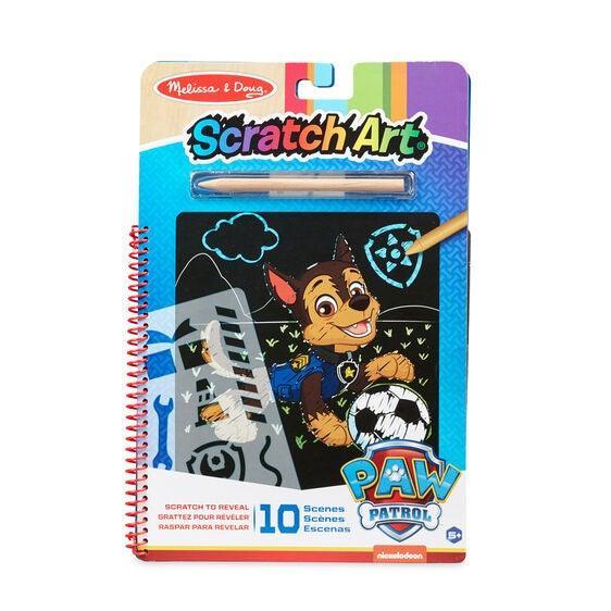 Melissa & Doug PAW Patrol„¢ Scratch Art - Chase (Pre-Order)