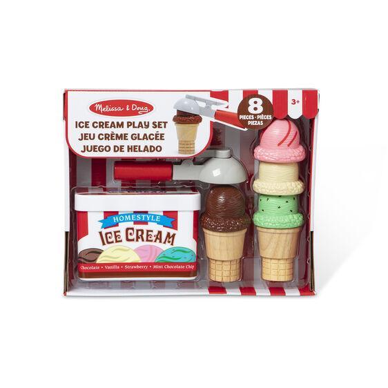 Melissa & Doug Scoop & Stack Ice Cream Cone Set (Pre-Order)