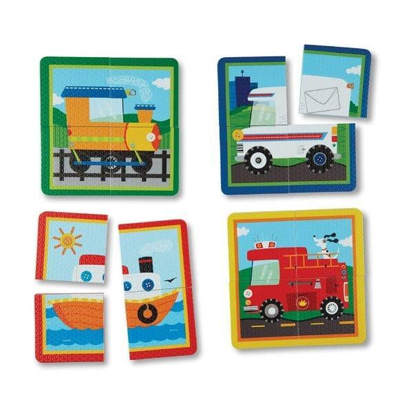 Melissa & Doug Soft Shapes Puzzle - Things That Go (Pre-Order)