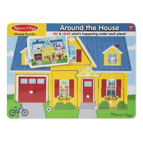 Melissa & Doug Sound Puzzle - Around the House (Pre-Order)