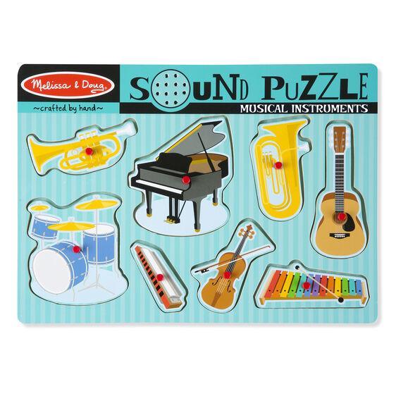 Melissa & Doug Sound Puzzle - Musical Instruments (Pre-Order)