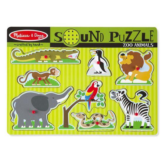 Melissa & Doug Sound Puzzle - Zoo (Pre-Order)