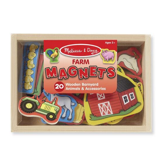 Melissa & Doug Wooden Farm Magnets (Pre-Order)