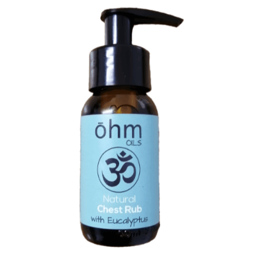 OHM Chest Rub with Eucalyptus, Myrtle, Peppermint, Bergamot - 50ml (Pre-Order)