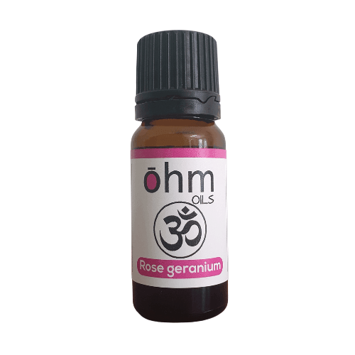 OHM Soothing Pure Rose Geranium Essential Oil - 10 ml (Pre-Order)