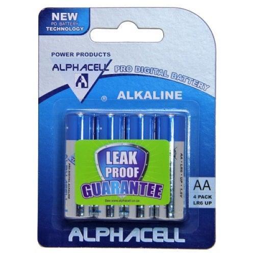 Pack of 3 Alphacell Pro Alkaline Digital Batteries - Size AA 2pc