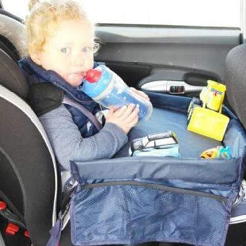 Play 'n Snack Toddler Travel Tray for the Car - Navy (Pre-order)